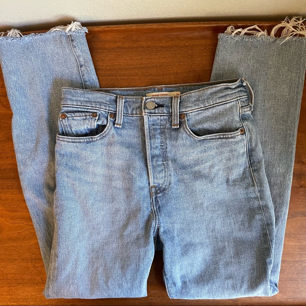 Levi's Wedgie Straight Leg Jeans, 26